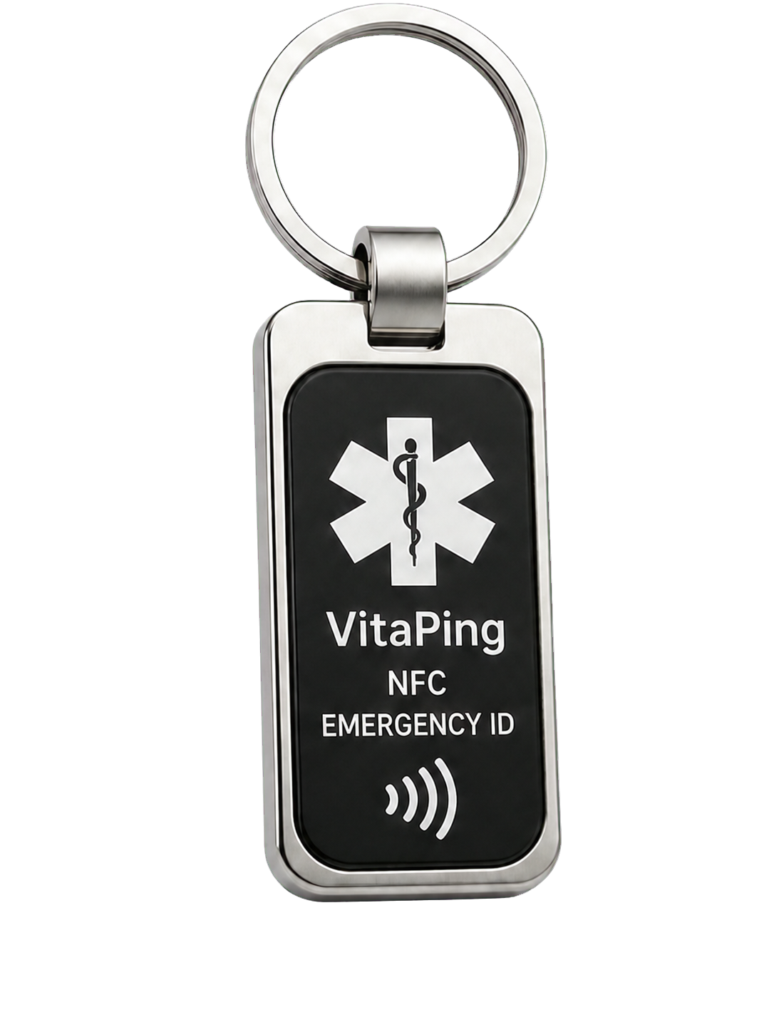 VitaPing travel identity tag