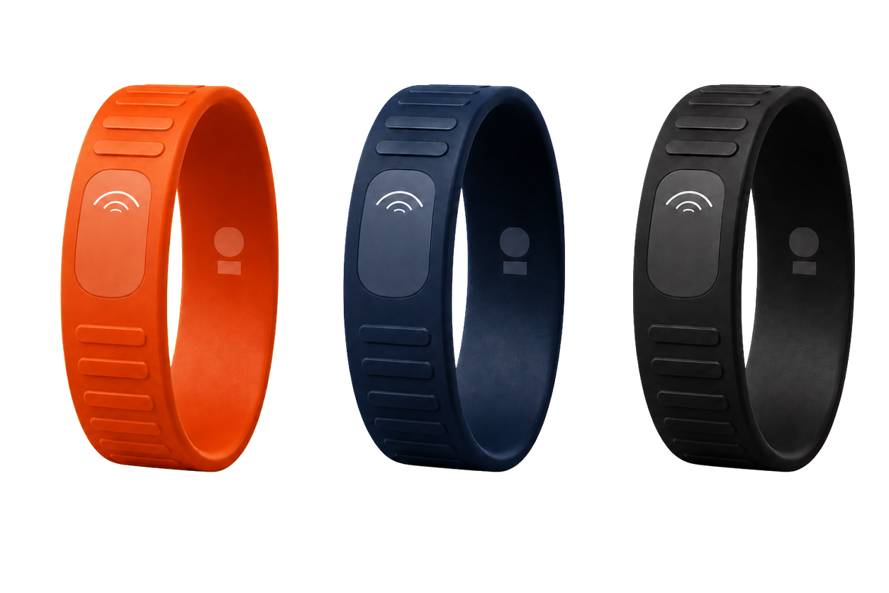 VitaPing bands for workplace deployment