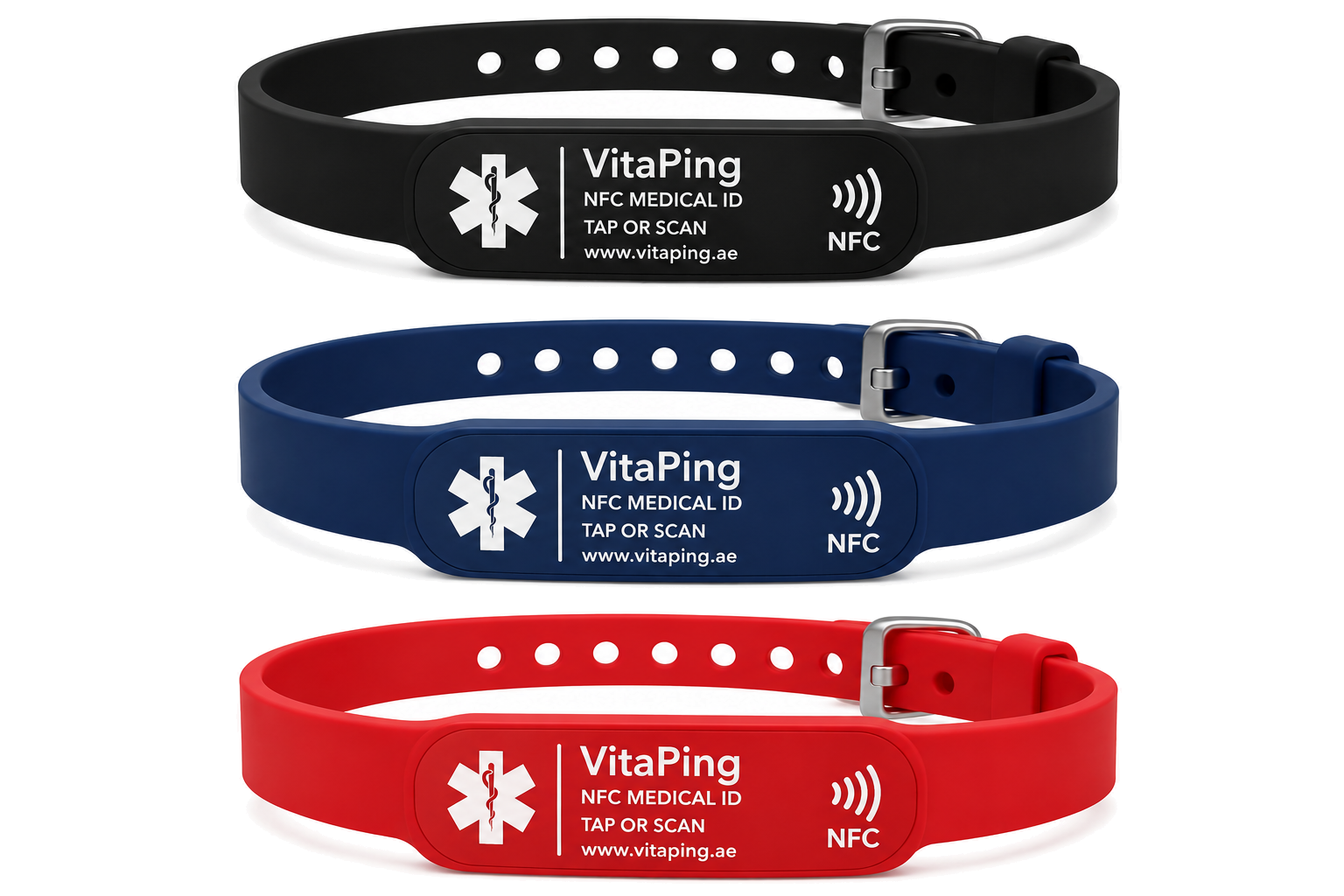 VitaPing Care wristbands
