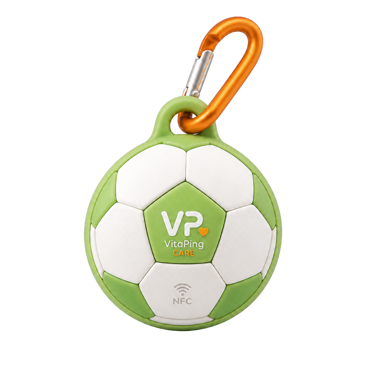 VitaPing Care football emergency identity charm